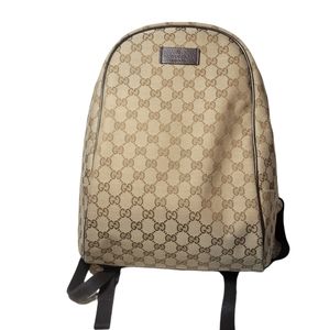 brown gucci backpack